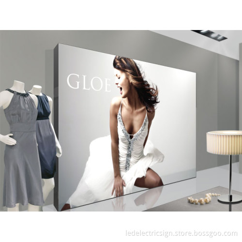 LED Backlit Aluminum Frame Light Box for Outdoor or Indoor Advertising